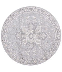 Safavieh Eternal Grey / Beige ETL216 6 ft. 7 in. X 6 ft. 7 in. Round Rug