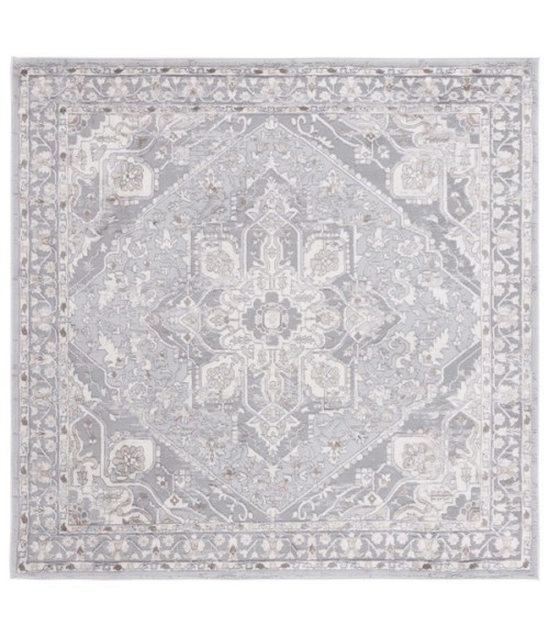 Safavieh Eternal Grey / Beige ETL216 6 ft. 7 in. X 6 ft. 7 in. Square Rug