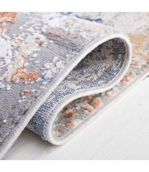 Safavieh Eternal Grey / Blue Gold ETL228 8 ft. X 10 ft. Rectangle Rug