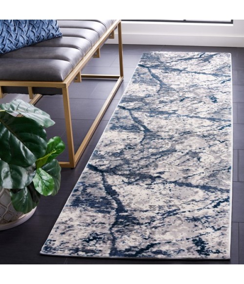 Safavieh Eternal Grey / Blue ETL230 2 ft. 2 in. X 8 ft. Runner Rug