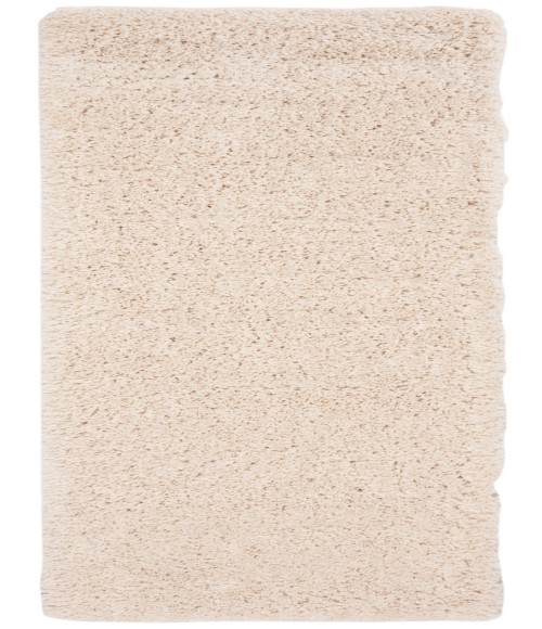 Safavieh Fontana Shag  Creme FNT800 2 ft. 3 in. X 10 ft. Runner Rug