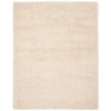 Safavieh Fontana Shag  Creme FNT800 2 ft. 3 in. X 4 ft. Accent Rug