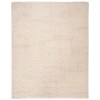 Safavieh Fontana Shag  Creme FNT800 9 ft. X 12 ft. Rectangle Rug