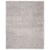 Safavieh Fontana Shag  Grey FNT800 4 ft. X 4 ft. Square Rug