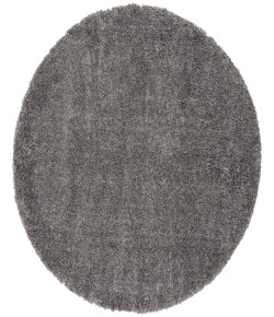 Safavieh Fontana Shag  Silver FNT800 6 ft. 7 in. X 6 ft. 7 in. Round Rug