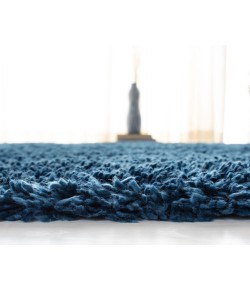 Safavieh Fontana Shag  Blue FNT800 2 ft. 3 in. X 4 ft. Accent Rug