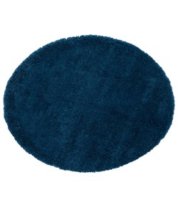 Safavieh Fontana Shag  Blue FNT800 6 ft. 7 in. X 6 ft. 7 in. Round Rug
