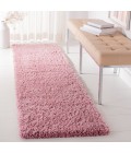 Safavieh Fontana Shag  Pink FNT800 2 ft. 3 in. X 8 ft. Runner Rug