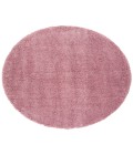 Safavieh Fontana Shag  Pink FNT800 6 ft. 7 in. X 6 ft. 7 in. Round Rug