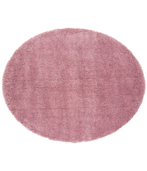 Safavieh Fontana Shag  Pink FNT800 6 ft. 7 in. X 6 ft. 7 in. Round Rug