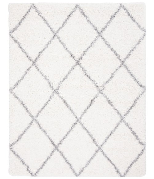 Safavieh Fontana Shag  Cream / Grey FNT815 2 ft. 3 in. X 4 ft. Accent Rug