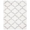 Safavieh Fontana Shag  Cream / Grey FNT818 4 ft. X 6 ft. Rectangle Rug
