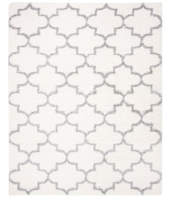Safavieh Fontana Shag  Cream / Grey FNT818 9 ft. X 12 ft. Rectangle Rug