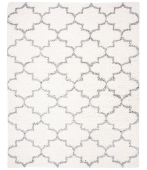 Safavieh Fontana Shag  Cream / Grey FNT818 9 ft. X 12 ft. Rectangle Rug
