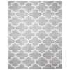 Safavieh Fontana Shag  Grey / Cream FNT818 9 ft. X 12 ft. Rectangle Rug