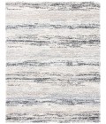 Safavieh Fontana Shag  Ivory / Grey FNT842 6 ft. 7 in. X 9 ft. Rectangle Rug