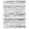 Safavieh Fontana Shag  Ivory / Grey FNT842 5 ft. 3 in. X 5 ft. 3 in. Square Rug