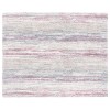 Safavieh Fontana Shag  Ivory / Pink FNT842 3 ft. X 3 ft. Square Rug