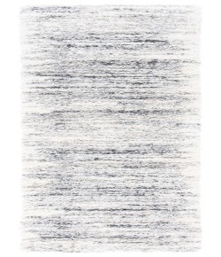 Safavieh Fontana Shag  Ivory / Grey FNT850 2 ft. 3 in. X 12 ft. Runner Rug