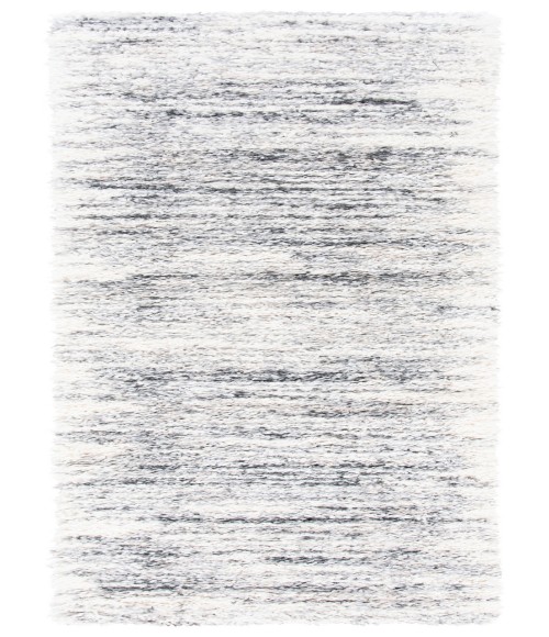 Safavieh Fontana Shag  Ivory / Grey FNT850 2 ft. 3 in. X 12 ft. Runner Rug