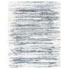 Safavieh Fontana Shag  Ivory / Teal FNT850 5 ft. 3 in. X 5 ft. 3 in. Square Rug