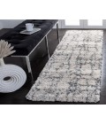 Safavieh Fontana Shag Ivory / Grey Rug FNT851 2 ft. 3 in. X 10 ft. Runner - Rugs Town Safavieh Fontana Shag Ivory / Grey FNT851 2 ft. 3 in. X 10 ft. Runner Rug
