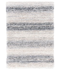 Safavieh Fontana Shag  Ivory / Grey FNT852 2 ft. 3 in. X 6 ft. Runner Rug