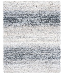 Safavieh Fontana Shag  Ivory / Grey FNT852 8 ft. X 10 ft. Rectangle Rug