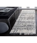 Safavieh Fontana Shag Ivory / Grey Rug FNT855 2 ft. 3 in. X 4 ft. Accent - Rugs Town Safavieh Fontana Shag Ivory / Grey FNT855 2 ft. 3 in. X 4 ft. Accent Rug