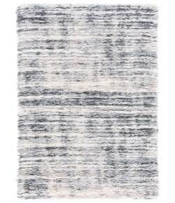 Safavieh Fontana Shag  Grey / Ivory FNT856 2 ft. 3 in. X 6 ft. Runner Rug