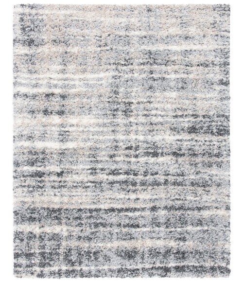 Safavieh Fontana Shag Grey / Ivory Rug FNT856 5 ft. 3 in. X 7 ft. 6 in. Rectangle - Rugs Town Safavieh Fontana Shag Grey / Ivory FNT856 5 ft. 3 in. X 7 ft. 6 in. Rectangle Rug