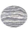 Safavieh Fontana Shag Grey / Ivory Rug FNT865 6 ft. 7 in. X 6 ft. 7 in. Round - Rugs Town Safavieh Fontana Shag Grey / Ivory FNT865 6 ft. 7 in. X 6 ft. 7 in. Round Rug