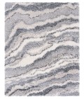 Safavieh Fontana Shag Grey / Ivory Rug FNT865 6 ft. 7 in. X 6 ft. 7 in. Square - Rugs Town Safavieh Fontana Shag Grey / Ivory FNT865 6 ft. 7 in. X 6 ft. 7 in. Square Rug