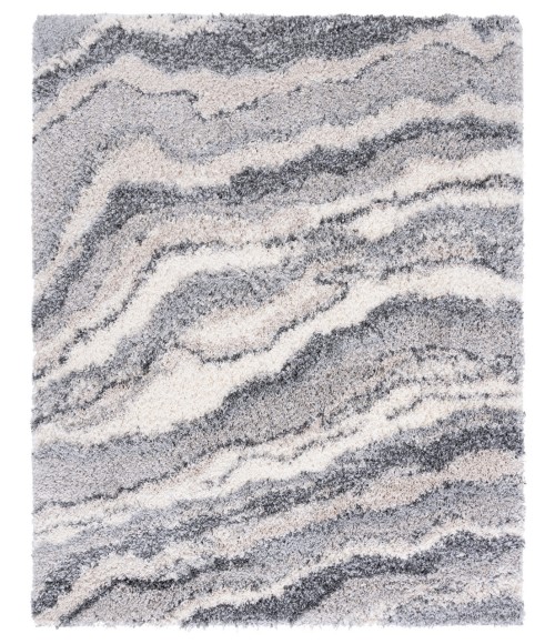 Safavieh Fontana Shag Grey / Ivory Rug FNT865 6 ft. 7 in. X 6 ft. 7 in. Square - Rugs Town Safavieh Fontana Shag Grey / Ivory FNT865 6 ft. 7 in. X 6 ft. 7 in. Square Rug