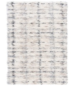 Safavieh Fontana Shag  Grey / Ivory FNT868 2 ft. 3 in. X 10 ft. Runner Rug