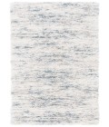 Safavieh Fontana Shag  Ivory / Teal FNT873 2 ft. 3 in. X 12 ft. Runner Rug
