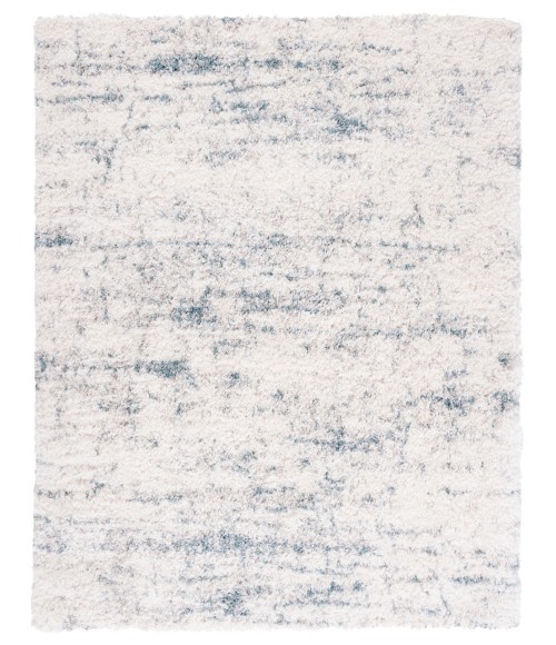 Safavieh Fontana Shag Ivory / Teal Rug FNT873 5 ft. 3 in. X 5 ft. 3 in. Square - Rugs Town Safavieh Fontana Shag Ivory / Teal FNT873 5 ft. 3 in. X 5 ft. 3 in. Square Rug