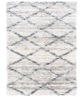 Safavieh Fontana Shag  Grey / Ivory FNT886 2 ft. 3 in. X 8 ft. Runner Rug
