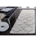 Safavieh Fontana Shag Grey / Ivory Rug FNT888 2 ft. 3 in. X 8 ft. Runner - Rugs Town Safavieh Fontana Shag Grey / Ivory FNT888 2 ft. 3 in. X 8 ft. Runner Rug