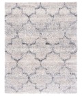 Safavieh Fontana Shag Grey / Ivory Rug FNT888 6 ft. 7 in. X 6 ft. 7 in. Square - Rugs Town Safavieh Fontana Shag Grey / Ivory FNT888 6 ft. 7 in. X 6 ft. 7 in. Square Rug