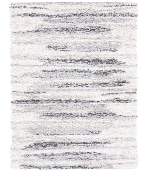 Safavieh Fontana Shag Grey / Ivory Rug FNT890 2 ft. 3 in. X 8 ft. Runner - Rugs Town Safavieh Fontana Shag Grey / Ivory FNT890 2 ft. 3 in. X 8 ft. Runner Rug
