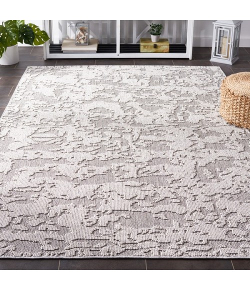 Safavieh Global Grey / Light Grey GLB224 8 ft. X 10 ft. Rectangle Rug