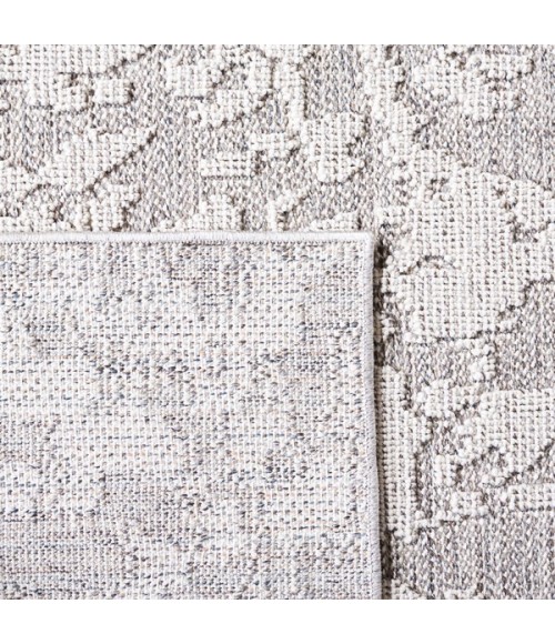 Safavieh Global Grey / Light Grey GLB224 2 ft. 2 in. X 8 ft. Runner Rug