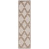 Safavieh Global Beige / Brown GLB226 2 ft. 2 in. X 8 ft. Runner Rug