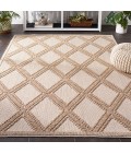 Safavieh Global Beige / Brown GLB226 4 ft. X 6 ft. Rectangle Rug