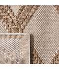 Safavieh Global Beige / Brown GLB226 4 ft. X 6 ft. Rectangle Rug