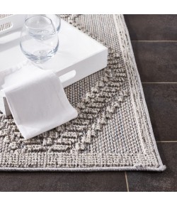 Safavieh Global Grey / Light Grey GLB226 8 ft. X 10 ft. Rectangle Rug