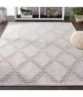 Safavieh Global Grey / Light Grey GLB226 8 ft. X 10 ft. Rectangle Rug
