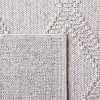 Safavieh Global Grey / Light Grey GLB226 6 ft. 7 in. X 6 ft. 7 in. Square Rug