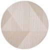 Safavieh Global Beige / Ivory GLB400 6 ft. 7 in. X 6 ft. 7 in. Round Rug
